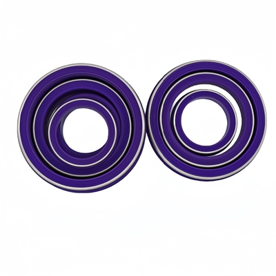 1 থেকে 7" Buna HNBR Fig1002 1502 কালো নীল বেগুনি রঙিন ইউনিয়ন সিল