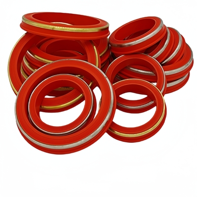 1' 2' 3' 4' Buna NBR HNBR FKM PTFE Weco ব্রাস এবং স্টেইনলেস রেড রাবার হ্যামার ইউনিয়ন সীল সঙ্গে