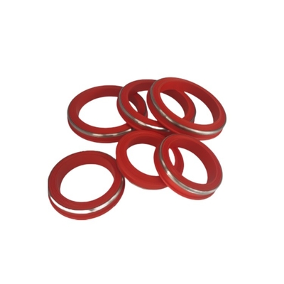 2 " 3" 4 " Buna HNBR Fig1502 রঙিন উইং ইউনিয়ন সীল সঙ্গে এসএস 304 ব্যাক আপ