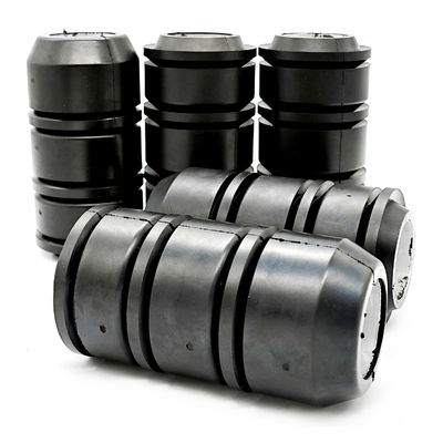 তেলক্ষেত্রের অপারেশনের জন্য TA স্টাইলের রাবার স্যাব কাপগুলি 10,000 PSI পর্যন্ত চাপ, নাইট্রিল (এনবিআর), এইচএনবিআর, এফকেএম উপকরণ এবং 70 - 90 শোর এ কঠোরতা সহ