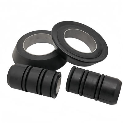 10,000 পিএসআই চাপ রেটিং, নাইট্রাইল (এনবিআর) উপাদান এবং তেলক্ষেত্র অ্যাপ্লিকেশনগুলির জন্য কাস্টম আকারের উচ্চ-কার্যকারিতা রাবার স্যাব কাপ