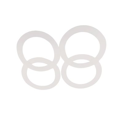 এফডিএ-সম্মত খাদ্য গ্রেড সিলিকন রাবার গ্যাসকেট কাস্টমাইজযোগ্য আকার এবং 40-90 শোর এ কঠোরতা সহ