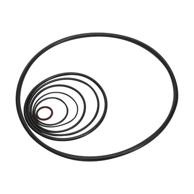 O-ring প্রস্তুতকারক প্রিমিয়াম তেল প্রতিরোধী AS568 স্পষ্টতা FFKM রাবার O-rings প্রাকৃতিক গ্যাসের জন্য