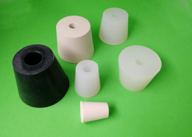 কালো সাদা বা নির্ধারিত রঙের রাবার বং stopper কাস্টম আকার জলরোধী 40-80 শোর একটি কঠোরতা