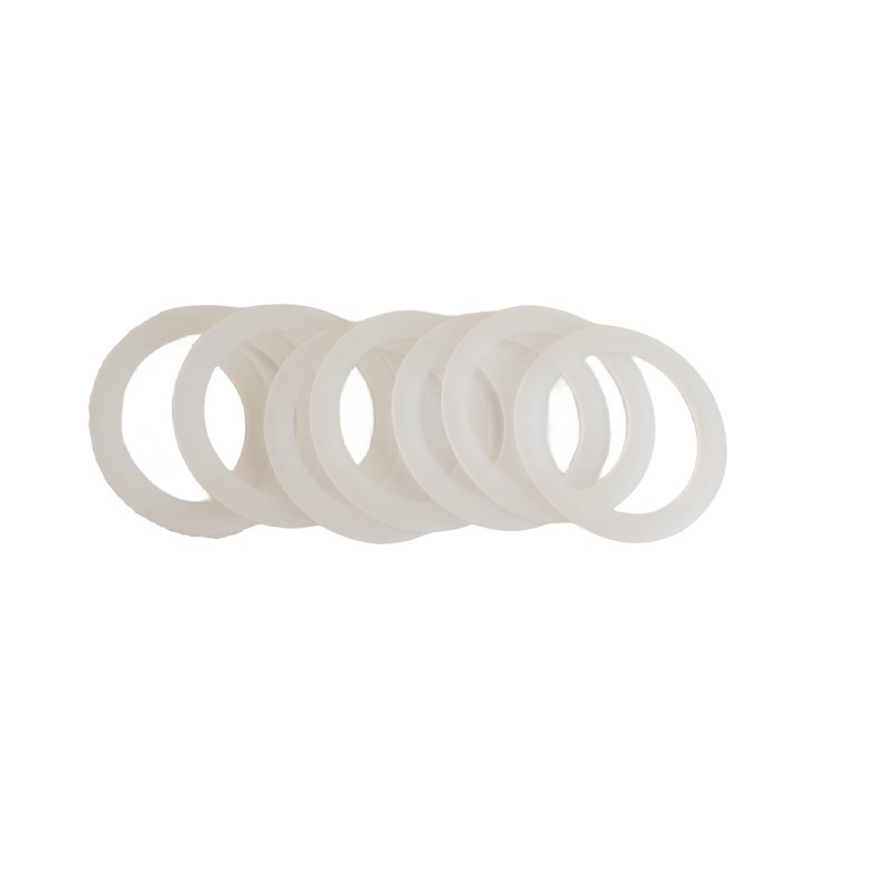 FDA-অনুমোদিত খাদ্য গ্রেড সিলিকন রাবার গ্যাসকেট, ৪০-৯০ শোর এ কঠোরতা এবং কাস্টমাইজড আকার