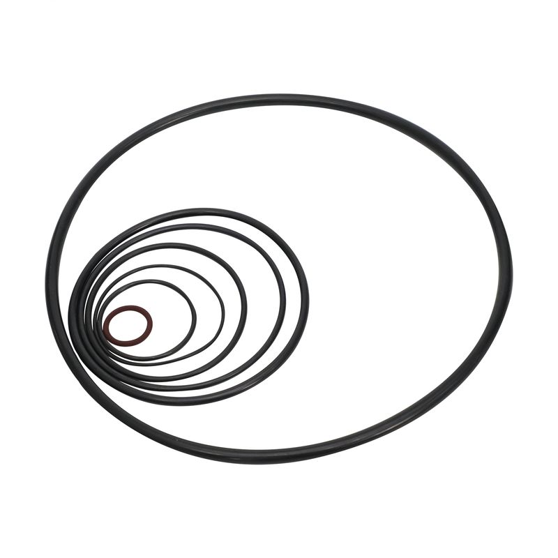 কঠোর তাপমাত্রা এবং তেল চাপ পরিষেবা খামির গ্যাস প্রতিরোধী উচ্চ কার্যকারিতা AS568 তেল পাইপলাইন জন্য রাবার O- রিং