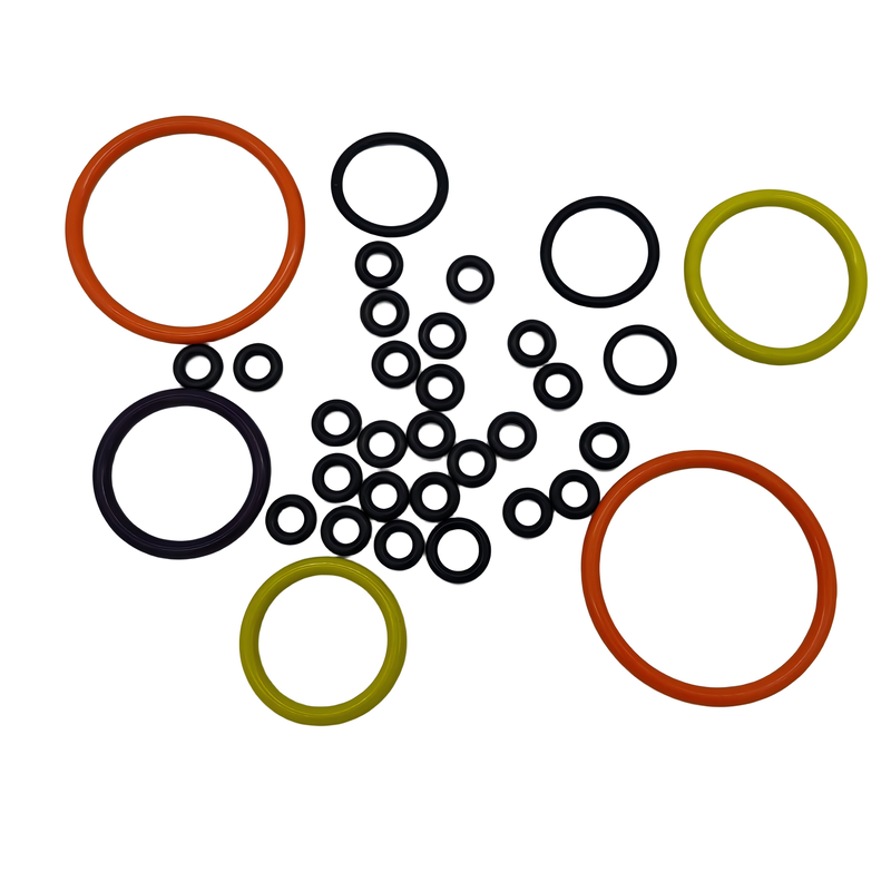 Custom Size NBR Buna-N O-Rings Molded to AS568 and ISO 3601 Metric Spec