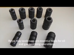 তেল প্রতিরোধী টিএ টাইপ ওয়্যার টিউবিং রাবার স্যাব পেট্রোল ফিল্ডের জন্য কাস্টম আকার রঙ গ্রহণ