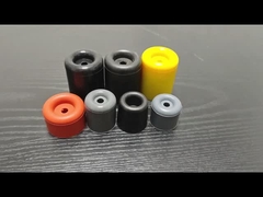 মাল্টি রঙিন গোলাকার রাবার দরজা বন্ধ / আসবাবপত্র লেগ ক্যাপ পরিবেশ বান্ধব