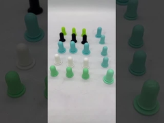 কালো সাদা বা নির্ধারিত রঙের রাবার বং stopper কাস্টম আকার জলরোধী 40-80 শোর একটি কঠোরতা